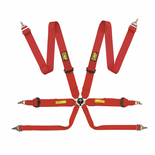 ARNES SEGURIDAD TECNICA 3" ROJO PULL UP FIA 8853-2016 OMP RACING | VRM Motorsports