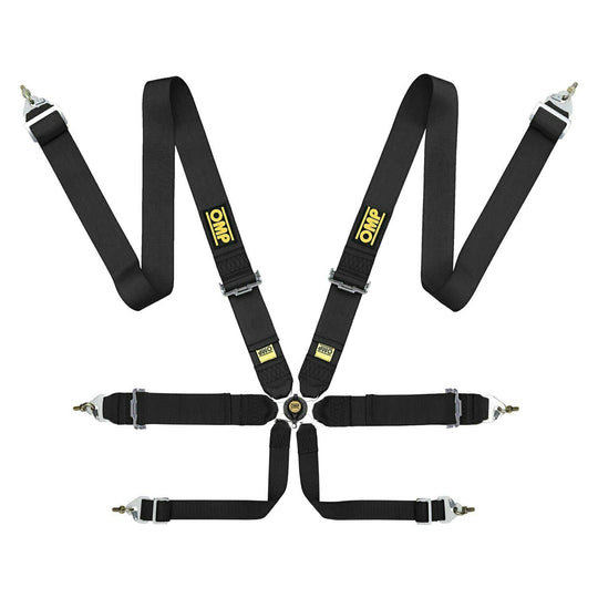 ARNES SEGURIDAD FIRST 3" NEGRO PULL UP FIA 8853-2016 OMP RACING | VRM Motorsports
