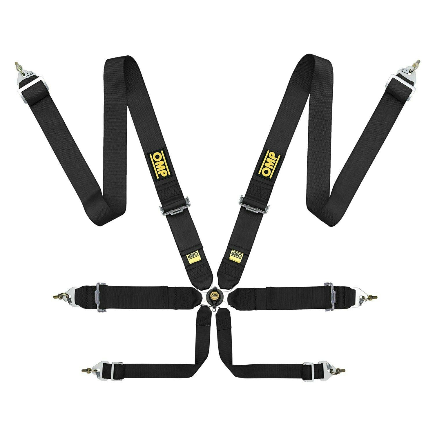 OMP ARNES SEGURIDAD FIRST 3" NEGRO PULL UP FIA 8853-2016 - OMP original VRM Motorsports imagen 1