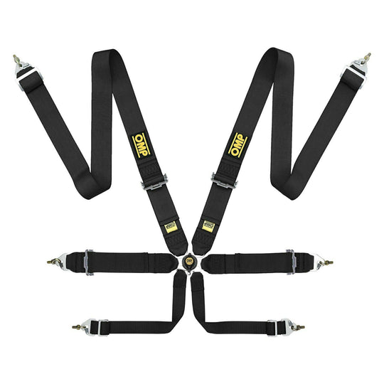 OMP ARNES SEGURIDAD FIRST 3" NEGRO PULL UP FIA 8853-2016 - OMP original VRM Motorsports imagen 1