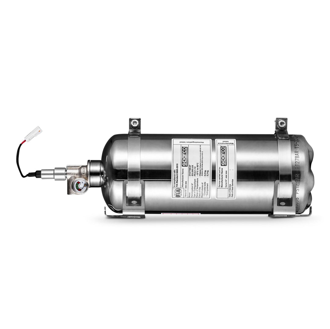 Sparco Extintor Electrico Acero Inoxidable 8865 2,5L - Sparco original VRM Motorsports imagen 1