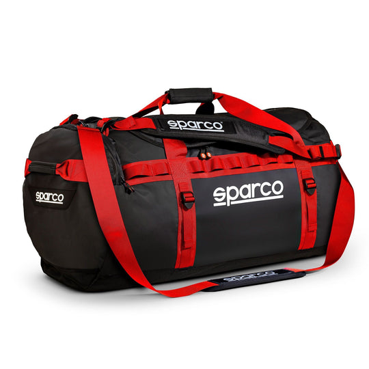 MOCHILA SPARCO SUPERSTAGE TARGA FLORIO NEGRO