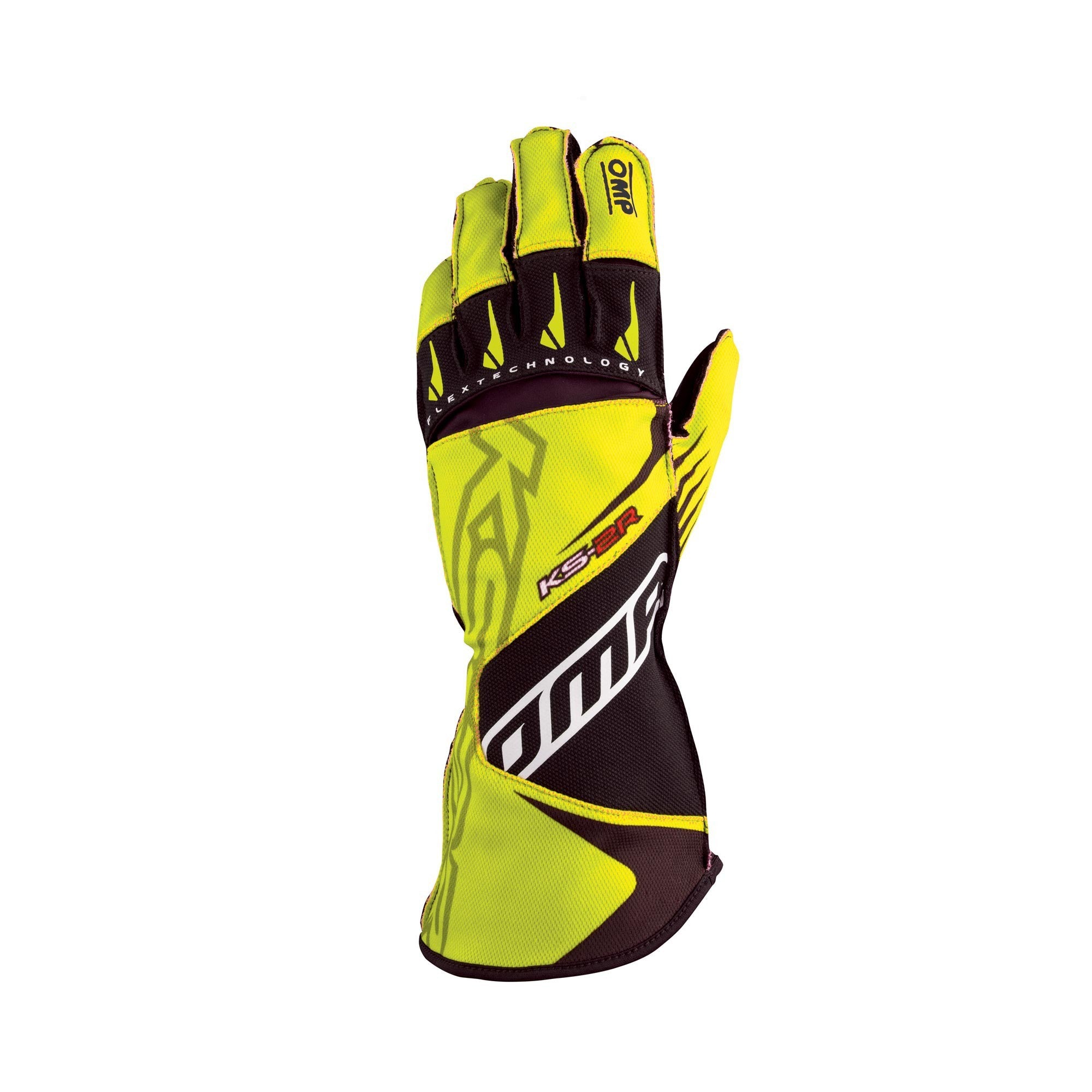OMP KS-2R GUANTES MY2022 NEGRO/AMARILLO TALLA L - OMP original VRM Motorsports imagen 1