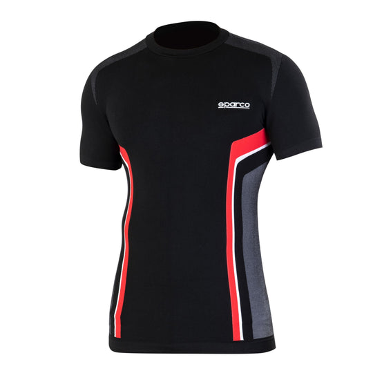 CAMISETA HYPER-T TALLA S NEGRO/ROJO