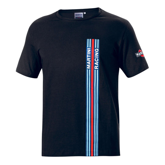 CAMISETA BIG STRIPES MARTINI-R TALLA L NEGRO