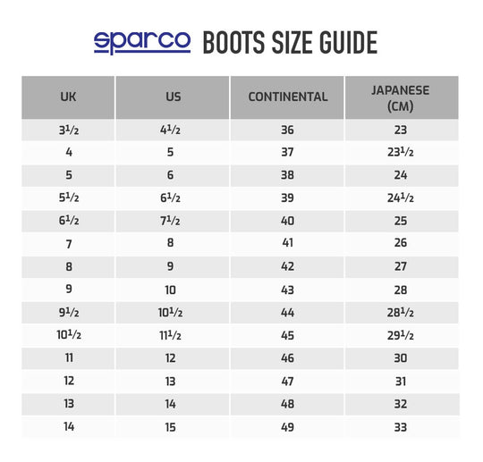 Sparco Botines Prime Evo Talla 48 Negro - Sparco original VRM Motorsports imagen 3