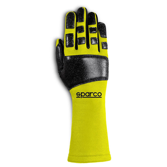 Sparco Guantes Tide Meca Talla 08 Amarillo Fluo - Sparco original VRM Motorsports imagen 1