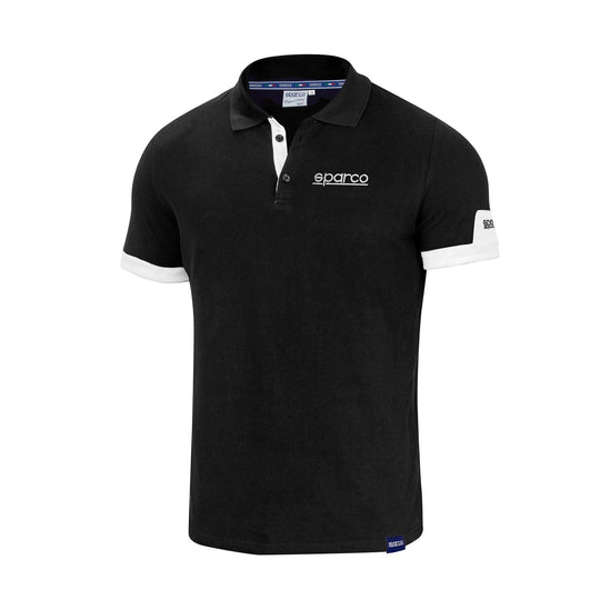 SPARCO POLO CORPORATE TALLA S NEGRO