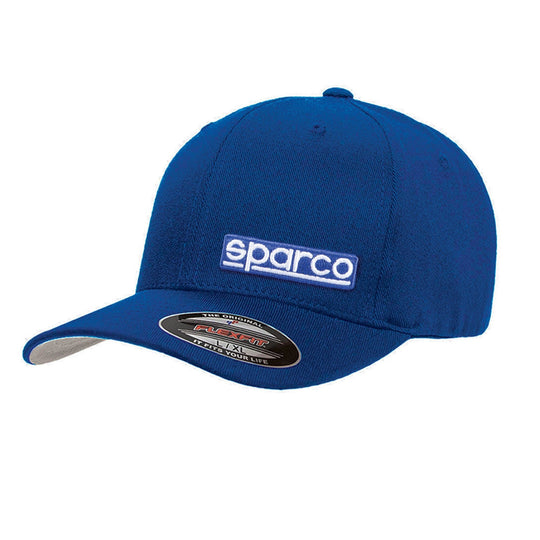 GORRA FLEXFIT SPARCO ORIGINAL AZUL TALLA S/M