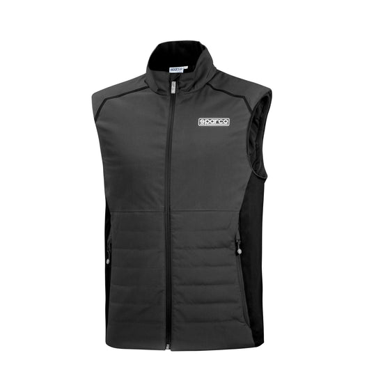 CHALECO TALLA XL GRIS/NEGRO