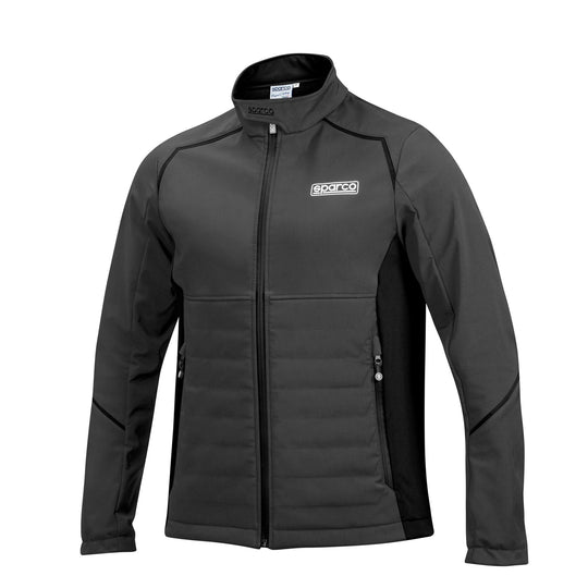 CHAQUETA SOFTSHELL TALLA M GRIS/NEGRO