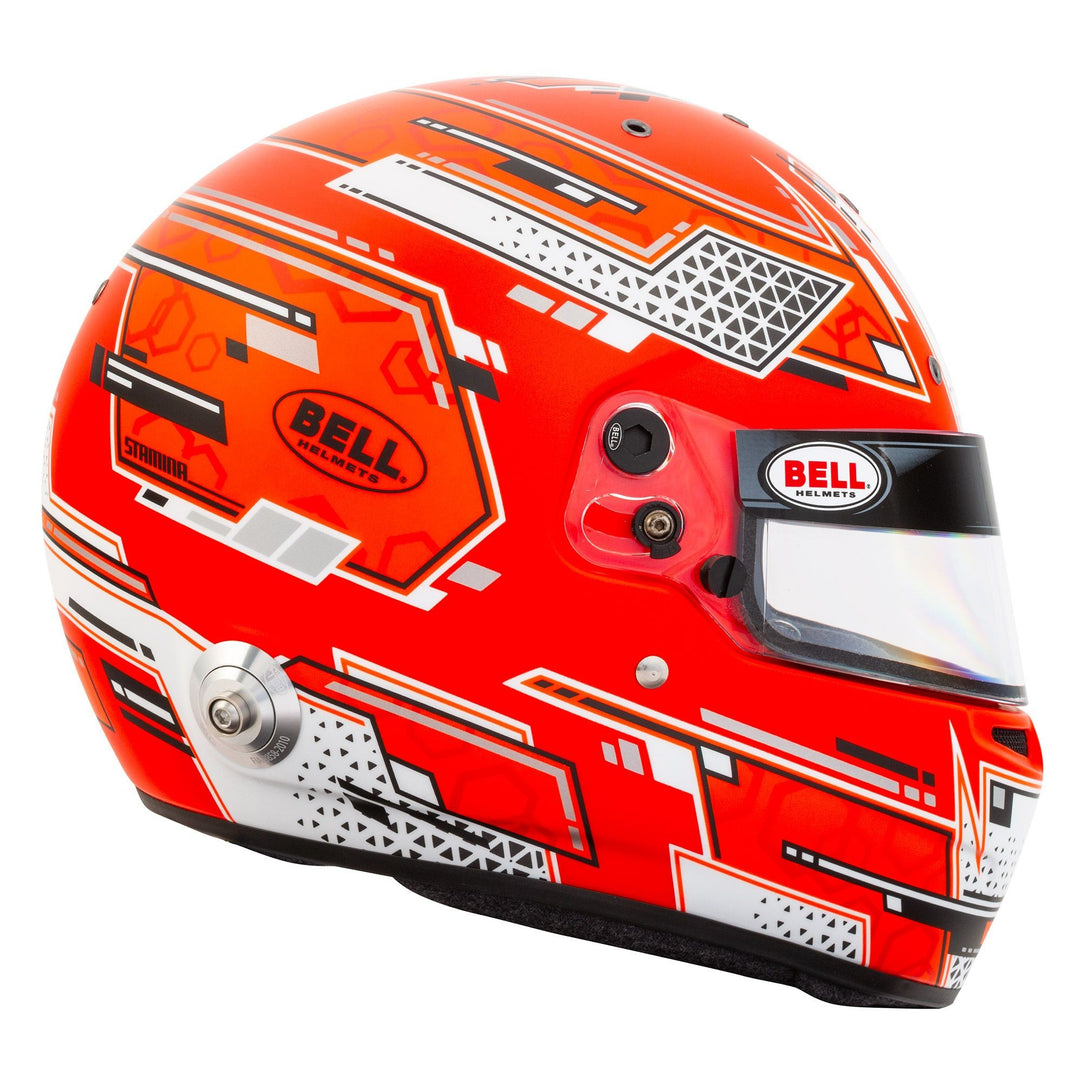 Casco Bell Rs7 Stamina Rojo (Hans) Talla 54 Fia8859/Sa2020 - imagen 4 | VRM Motorsports