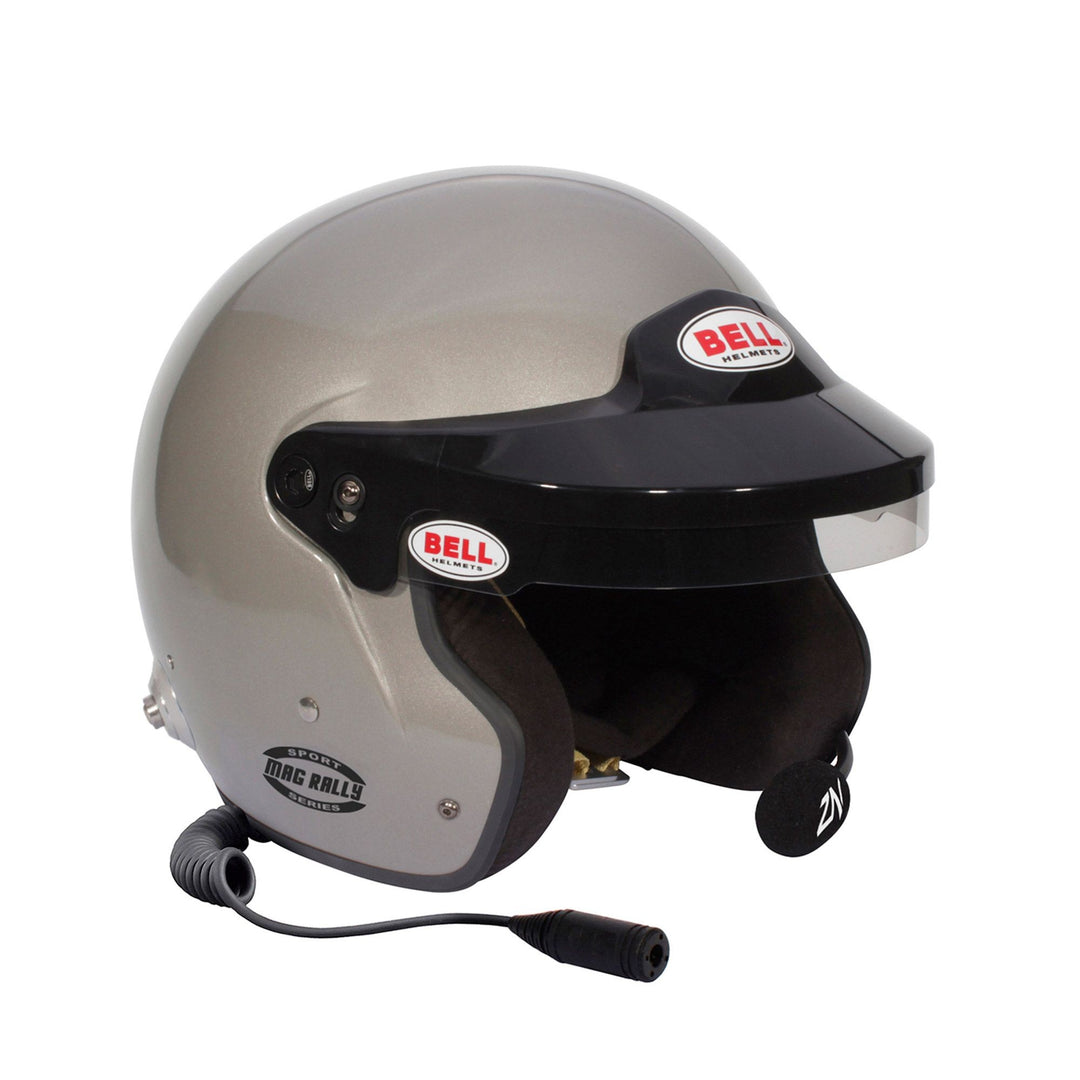 Sparco Casco Bell Mag Rally Titanium S. (Hans) Talla M(58-59) Fia8859-2015 - Sparco original VRM Motorsports imagen 2