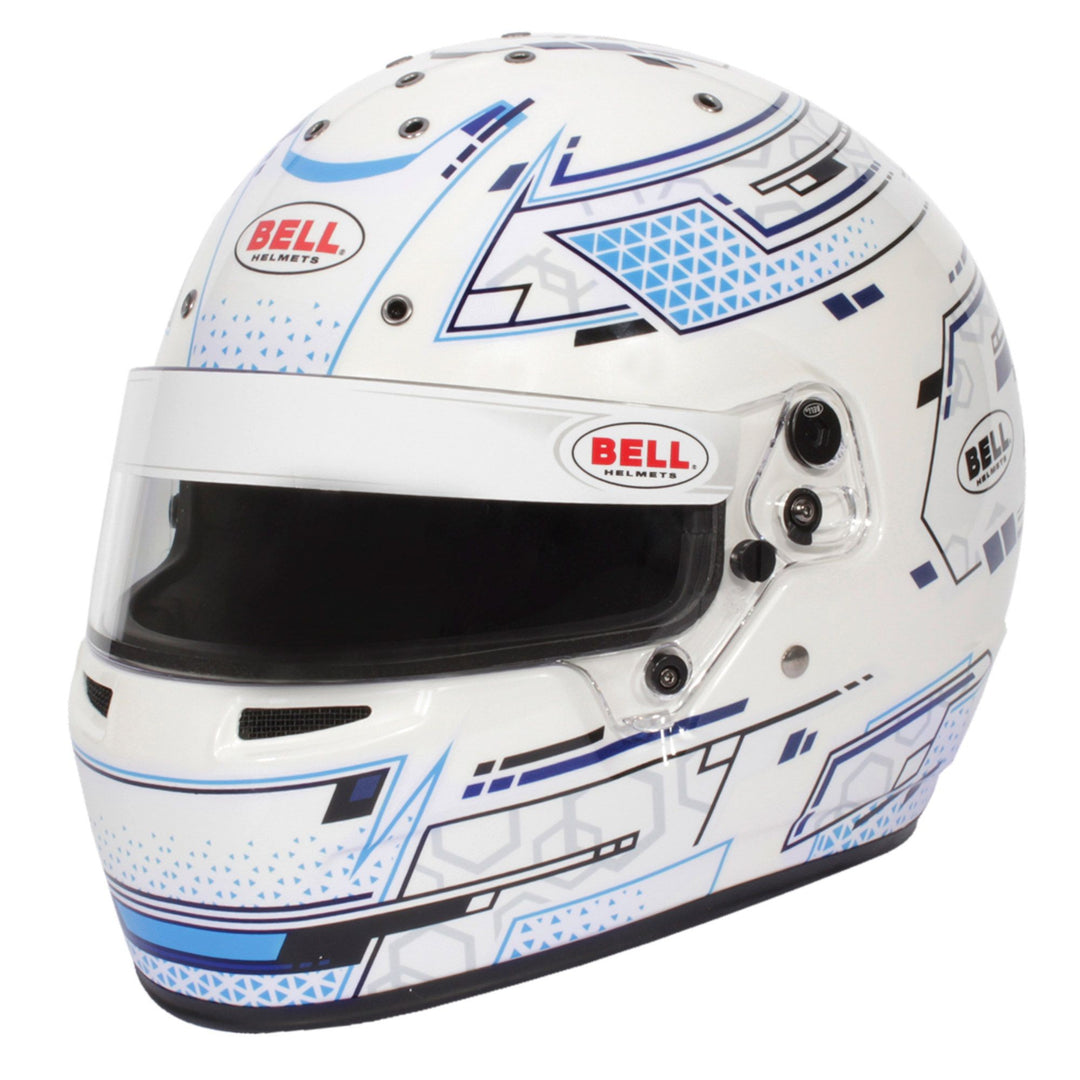Casco Bell Rs7-K Stamina Blanco/Azul Talla L (60-61) K2020 - Bell | VRM Motorsports