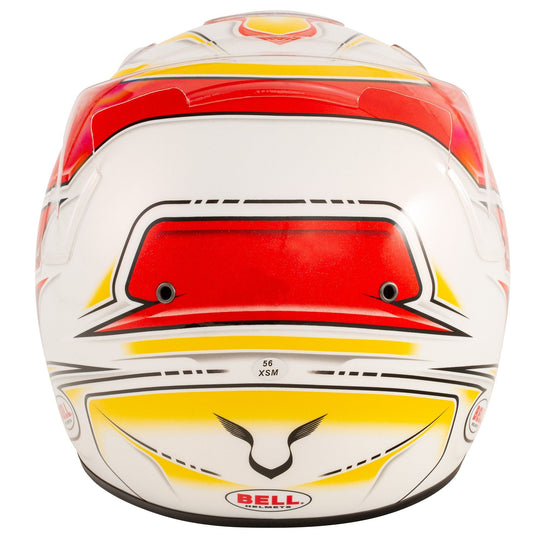 Casco Bell Kc7-Cmr Lewis Hamilton Karting Blanco/Rojo Talla 54 Cmr2016 - imagen 5 | VRM Motorsports