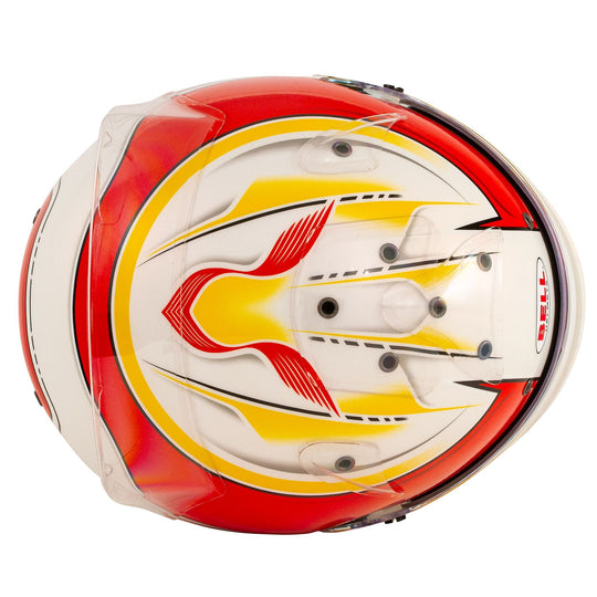 Sparco Casco Bell Kc7-Cmr Lewis Hamilton Karting Blanco/Rojo Talla 54 Cmr2016 - Sparco original VRM Motorsports imagen 6