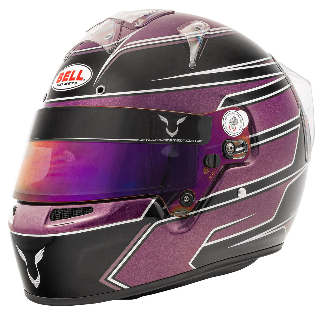 Sparco Casco Bell Kc7-Cmr Lewis Hamilton Karting Negro/Morado Talla 55 Cmr2016 - Sparco original VRM Motorsports imagen 1