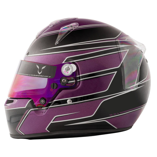 Casco Bell Kc7-Cmr Lewis Hamilton Karting Negro/Morado Talla 55 Cmr2016 - imagen 2 | VRM Motorsports