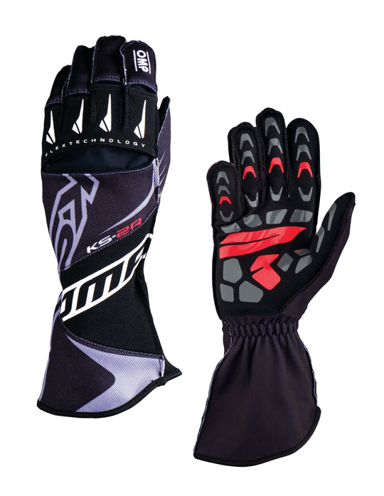 OMP KS-2R GUANTES MY2022 NEGRO TALLA 5 - OMP original VRM Motorsports imagen 1