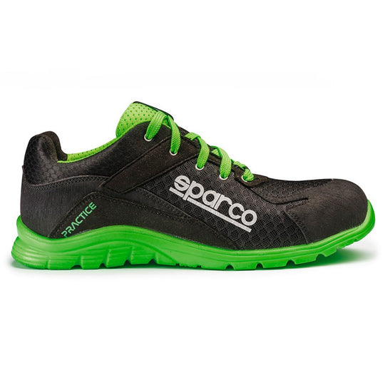 Zapatillas Sparco Practice Keke Talla 38 Negro/Verde S1P Src - Sparco original VRM Motorsports imagen 1