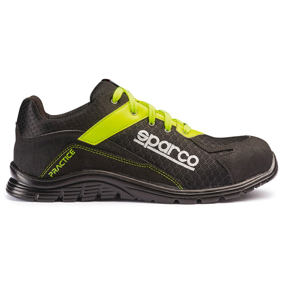 Zapatillas Sparco Practice Jos Talla 39 Negro/Amarillo S1P Src - Sparco original VRM Motorsports imagen 1