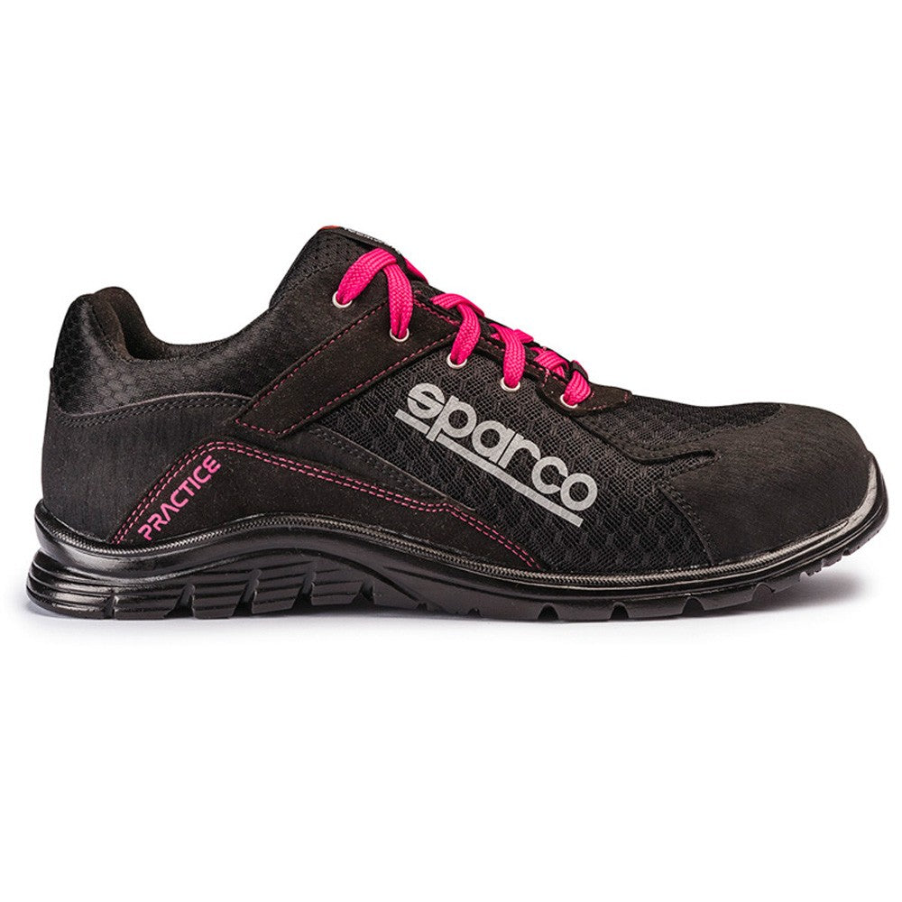 Zapatillas Sparco Practice Jody Talla 42 Negro/Rosa S1P Src - Sparco original VRM Motorsports imagen 1