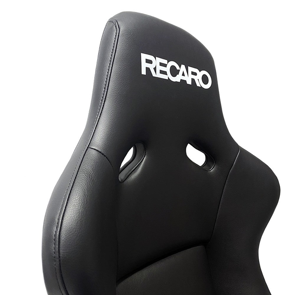 Asiento RECARO (Tuv) Pole Position- Piel Artificial Vinilo Negro Completo Piloto&Copiloto - Imagen 2 RECARO VRM Motorsports