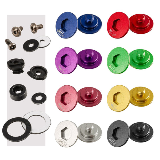 Sparco Kit De Anclajes Sv (Series 7 - 3/2Mm, Series 77 3Mm) - Azul Casco Bell - Sparco original VRM Motorsports imagen 1