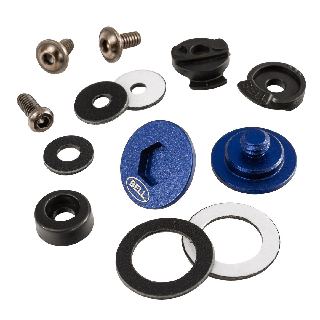 Kit De Anclajes (10 Series) - Azul Casco Bell - Bell | VRM Motorsports