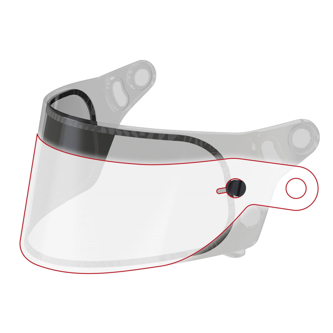 Sparco Tear-Offs - Series 3/Series 5 Hq 0.25Mm (Pack De 10) Casco Bell - Sparco original VRM Motorsports imagen 1