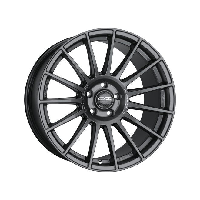 OZ LLANTA SUPERTURISMO DAKAR 9x21 5x120 ET 35 GRAFITO MATE SILVER LETTERING