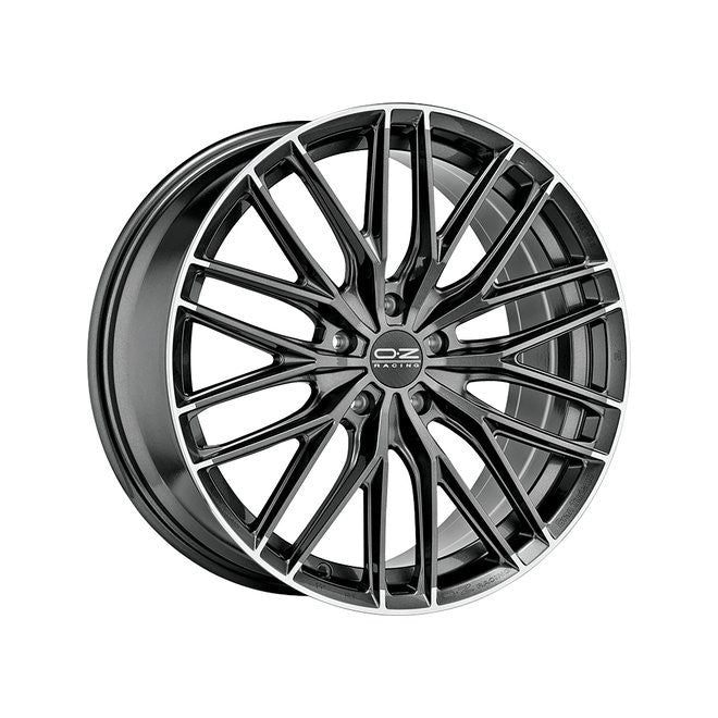 OZ LLANTA GRAN TURISMO HLT 10x20 5x112 ET 30 STAR GRAPHITE DIAMOND LIP