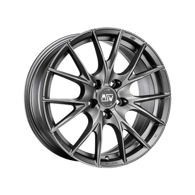 OZ LLANTA MSW 25 9x18 5x110 ET 34 TITANIO MATE