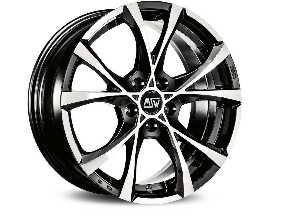 OZ LLANTA CROSS OVER 7,5x17 5x115 ET 40 NEGRO BRILLANTE PULIDO