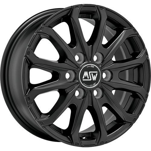 OZ LLANTA MSW 48 VAN 6 HOLES 6,5x16 6x130 ET 62 NEGRO MATE