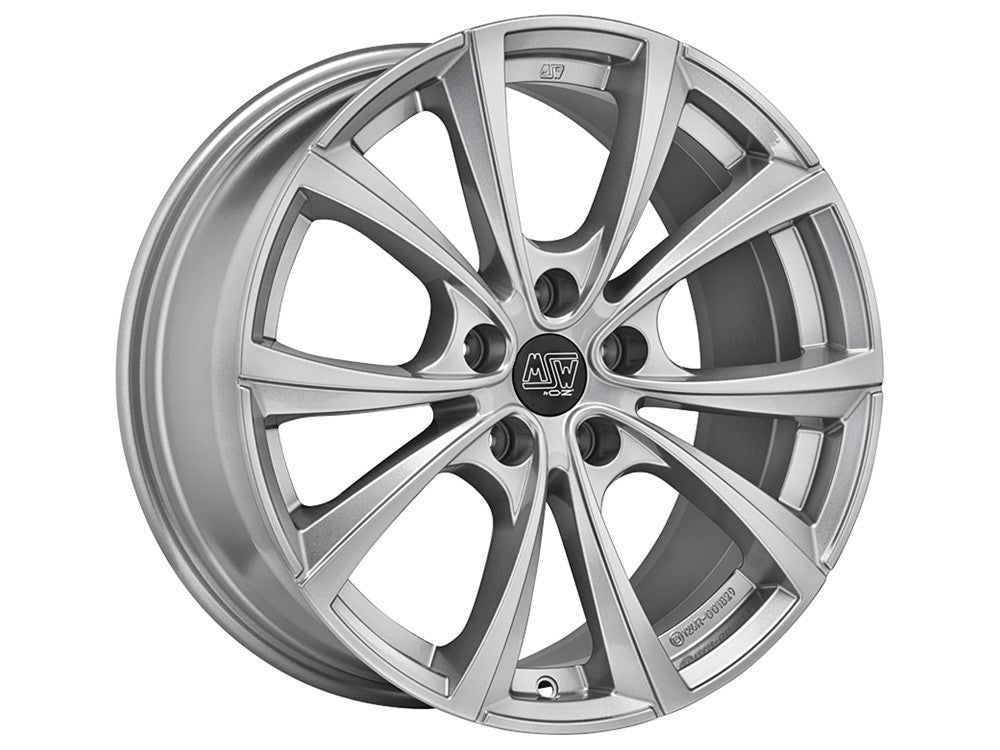 OZ LLANTA MSW 27T 8,5x18 5x114,30 ET 40 PLATA