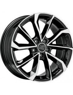 OZ LLANTA MSW 42 7,5x17 5x120 ET 50 NEGRO BRILLANTE PULIDO