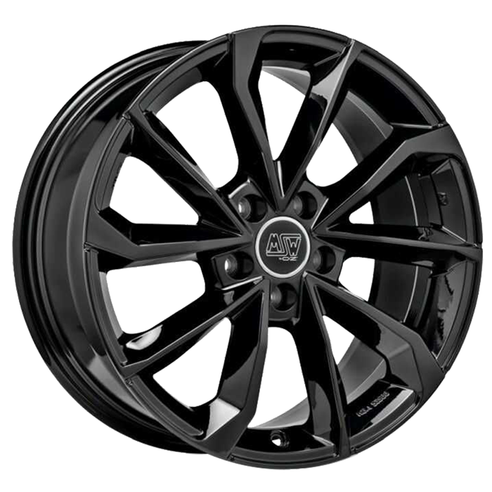 OZ LLANTA MSW 42 7,5x17 5x108 ET 45 NEGRO BRILLANTE