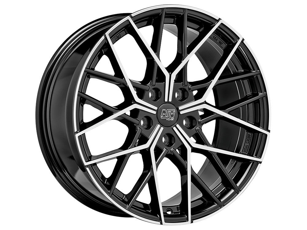 OZ LLANTA MSW 74 8,5x18 5x114,30 ET 40 NEGRO BRILLANTE PULIDO