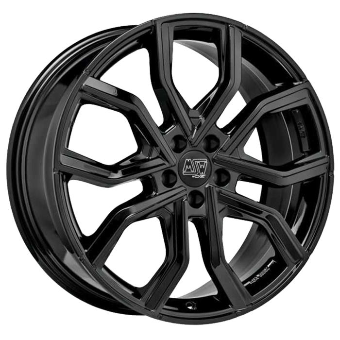 OZ LLANTA MSW 41 8x19 5x108 ET 40 NEGRO BRILLANTE
