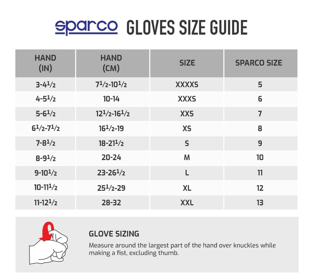 Sparco Guantes Rush 2020 Talla 10 Rojo/Negro - Sparco original VRM Motorsports imagen 2