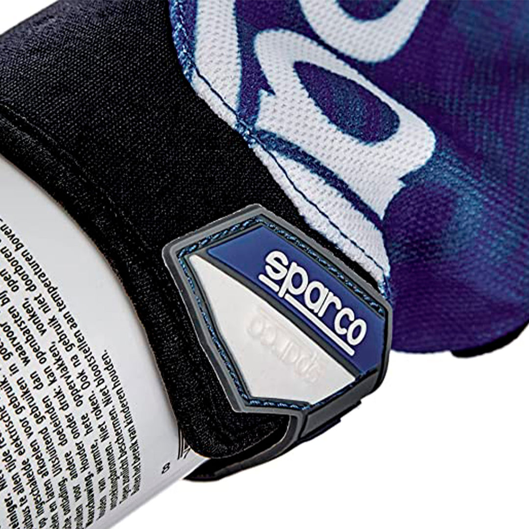 Guantes Sparco Meca 3 Talla M Azul - Sparco original VRM Motorsports imagen 2