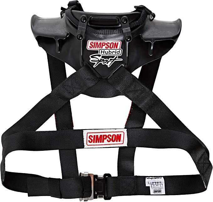 HANS Hybrid Sport Large Anclaje Estándar Simpson VRM Motorsports imagen 1
