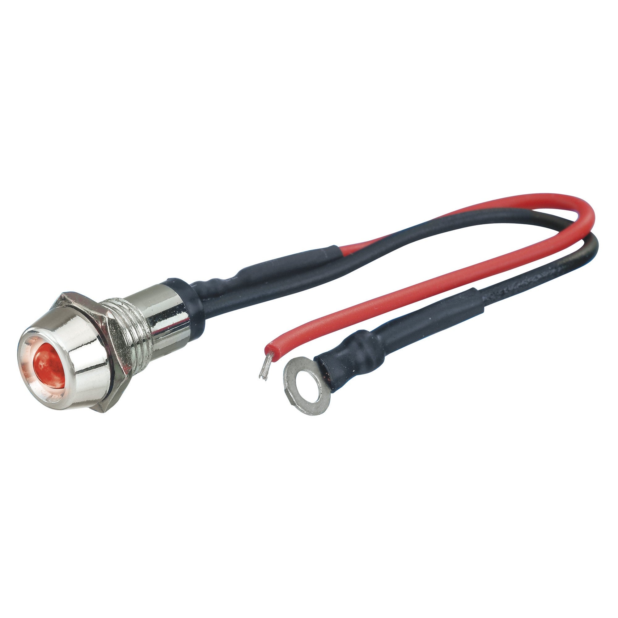 Foliatec Luz LED Control Chrome Fire Rojo 1 Pieza Ø 10 mm - Foliatec original VRM Motorsports