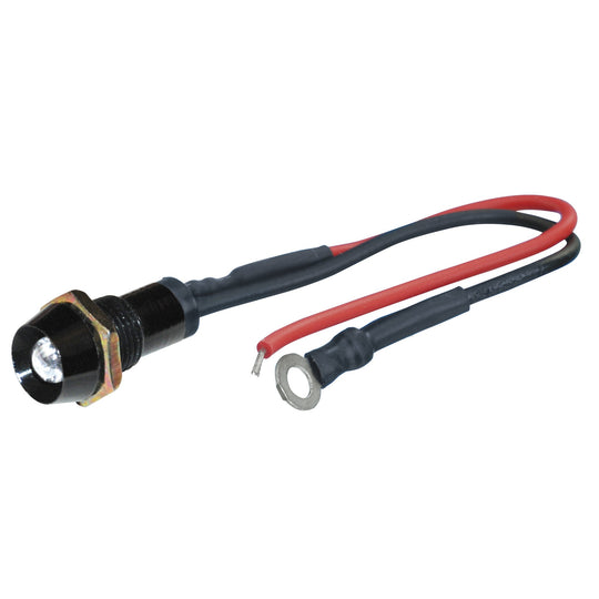 Foliatec Luz LED Control Negro Blanco 1 Pieza Ø 10 mm - Imagen 3 Foliatec VRM Motorsports