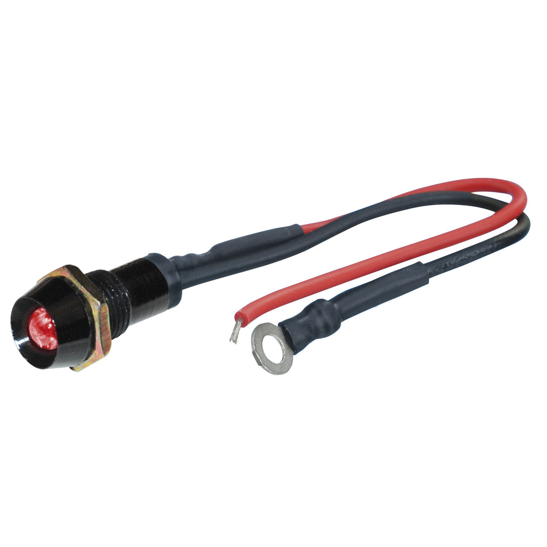 Foliatec Luz LED Control Negro Fire Rojo 1 Pieza Ø 10 mm - Imagen 3 Foliatec VRM Motorsports