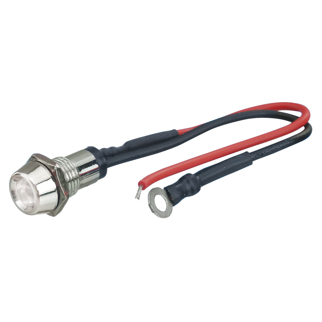 Foliatec Luz LED Control Chrome Blanco 1 Pieza Ø 10 mm - Imagen 3 Foliatec VRM Motorsports