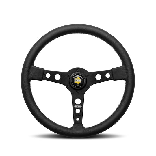 VOLANTE MOMO PROTOTIPO 320 MM RADIO NEGRO MOMO | VRM Motorsports