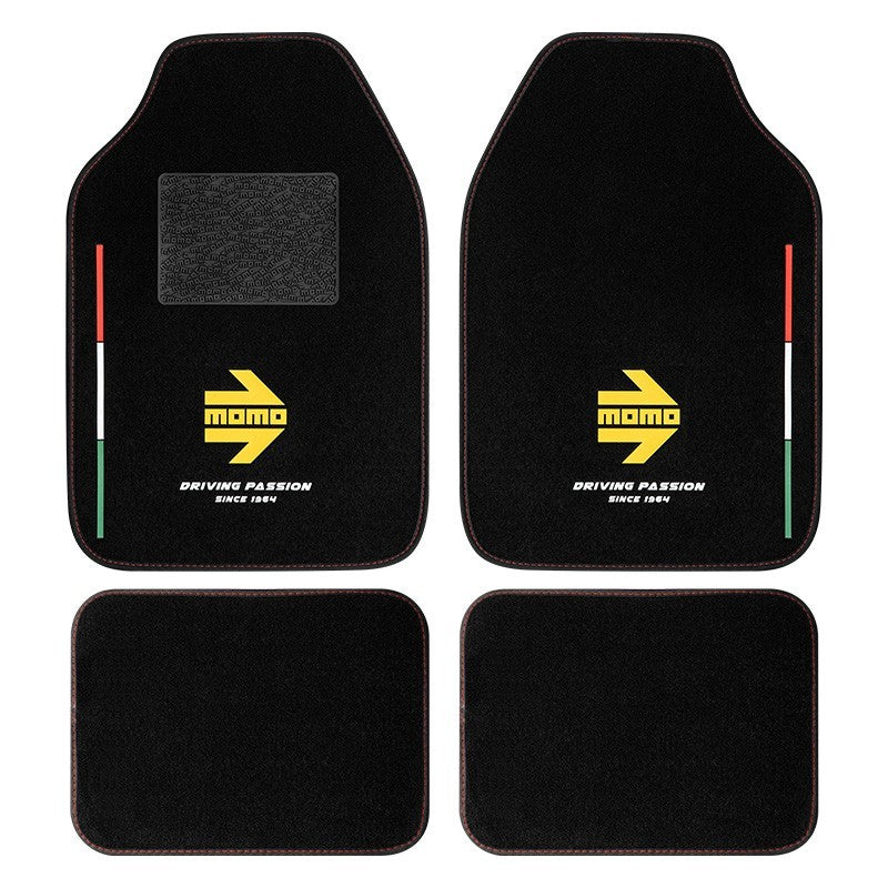 SET COMPLETO 4 PIEZAS ALFOMBRAS MOMO UNIVERSALES ITALIA MAT MOMO | VRM Motorsports