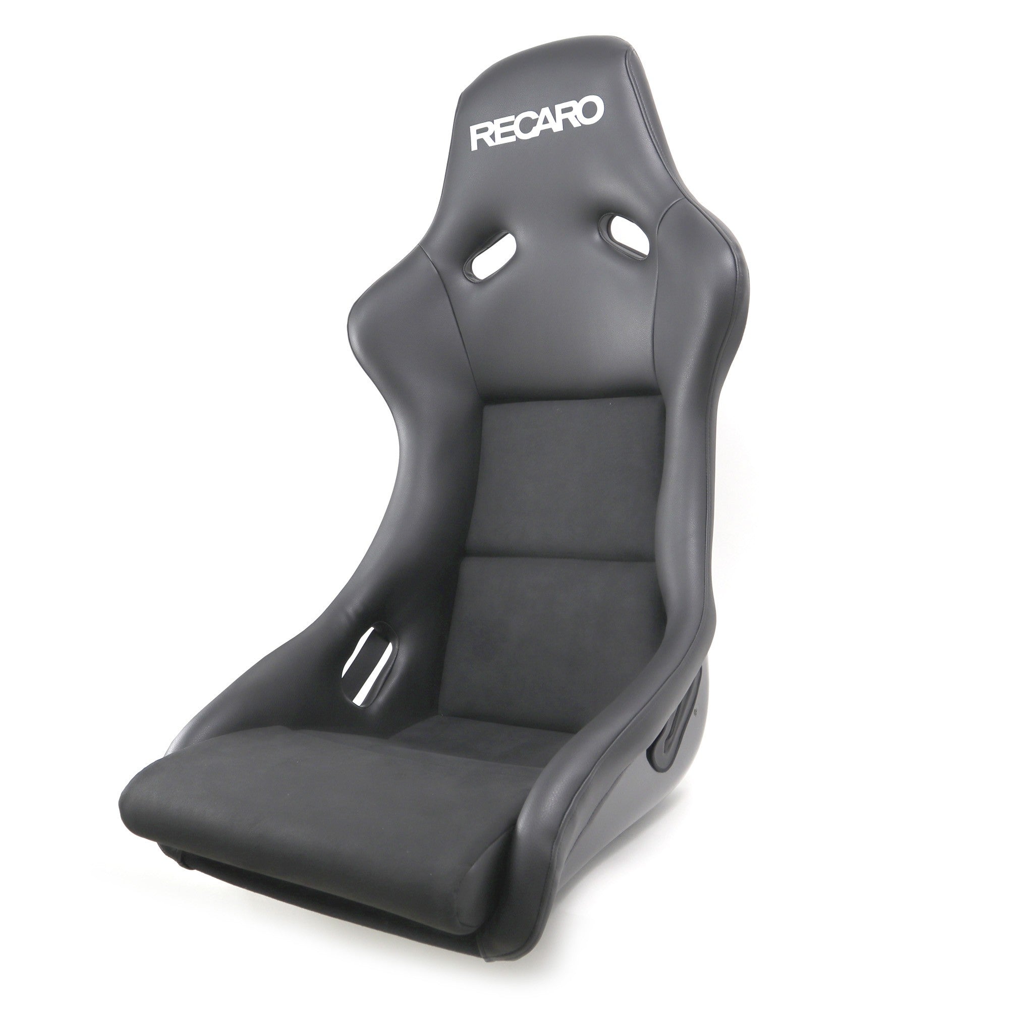Asiento RECARO (Tuv) Pole Position - Piel Artificial Negro/Dinamica Negro Piloto&Copiloto - RECARO original VRM Motorsports